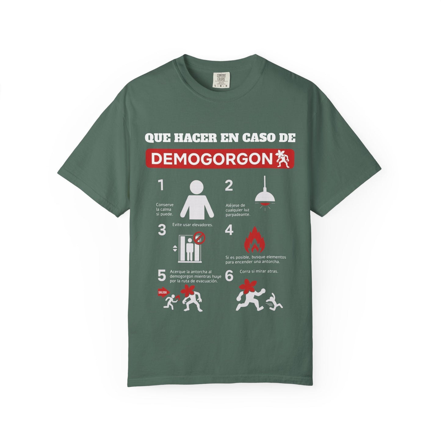 Demogorgon Emergency Guide T-Shirt