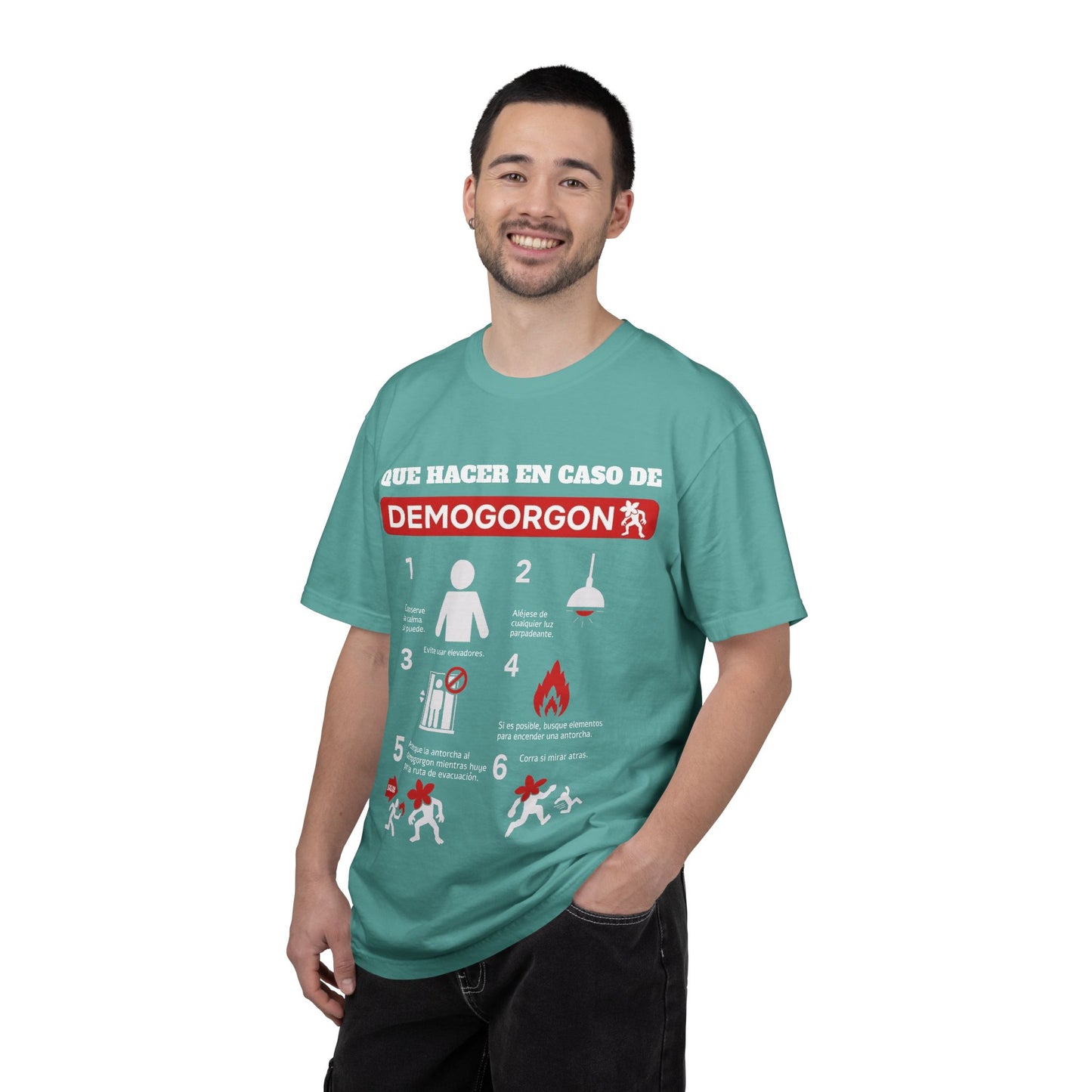 Demogorgon Emergency Guide T-Shirt