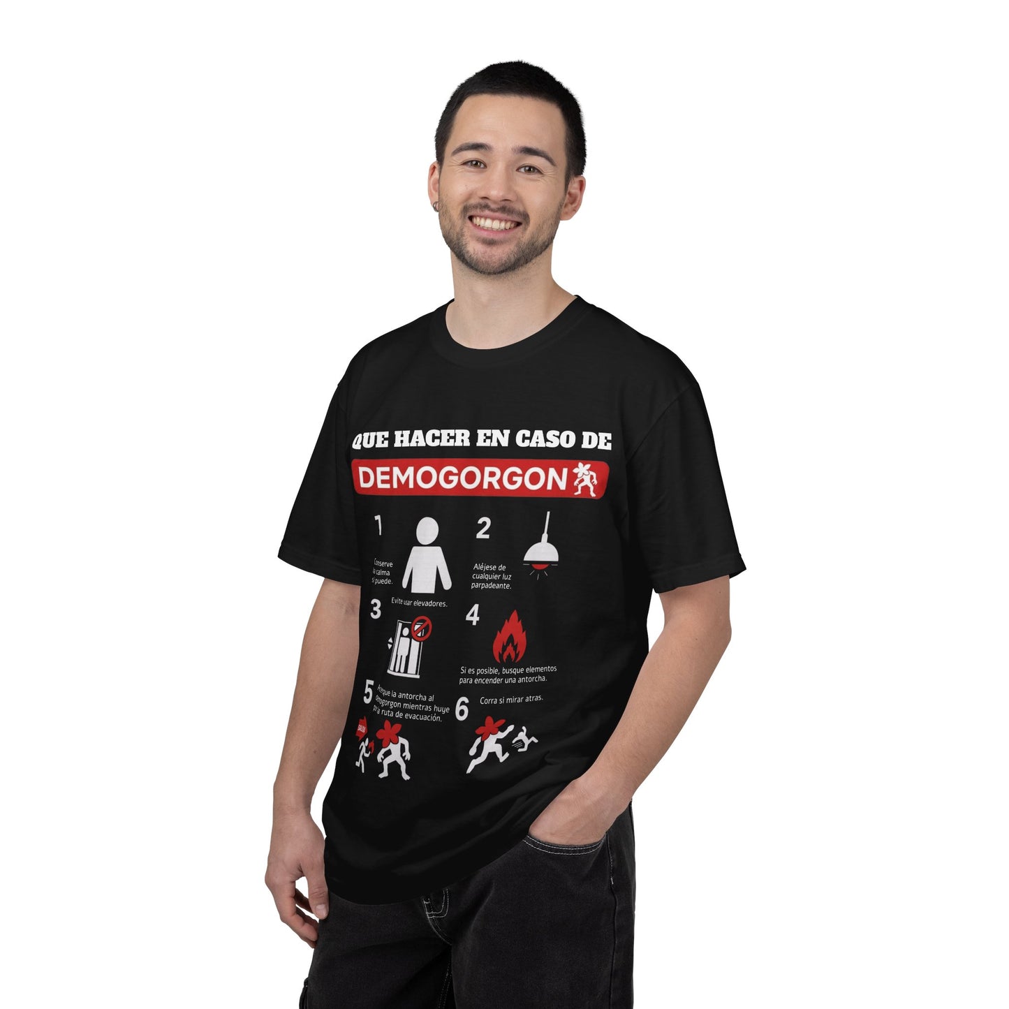 Demogorgon Emergency Guide T-Shirt