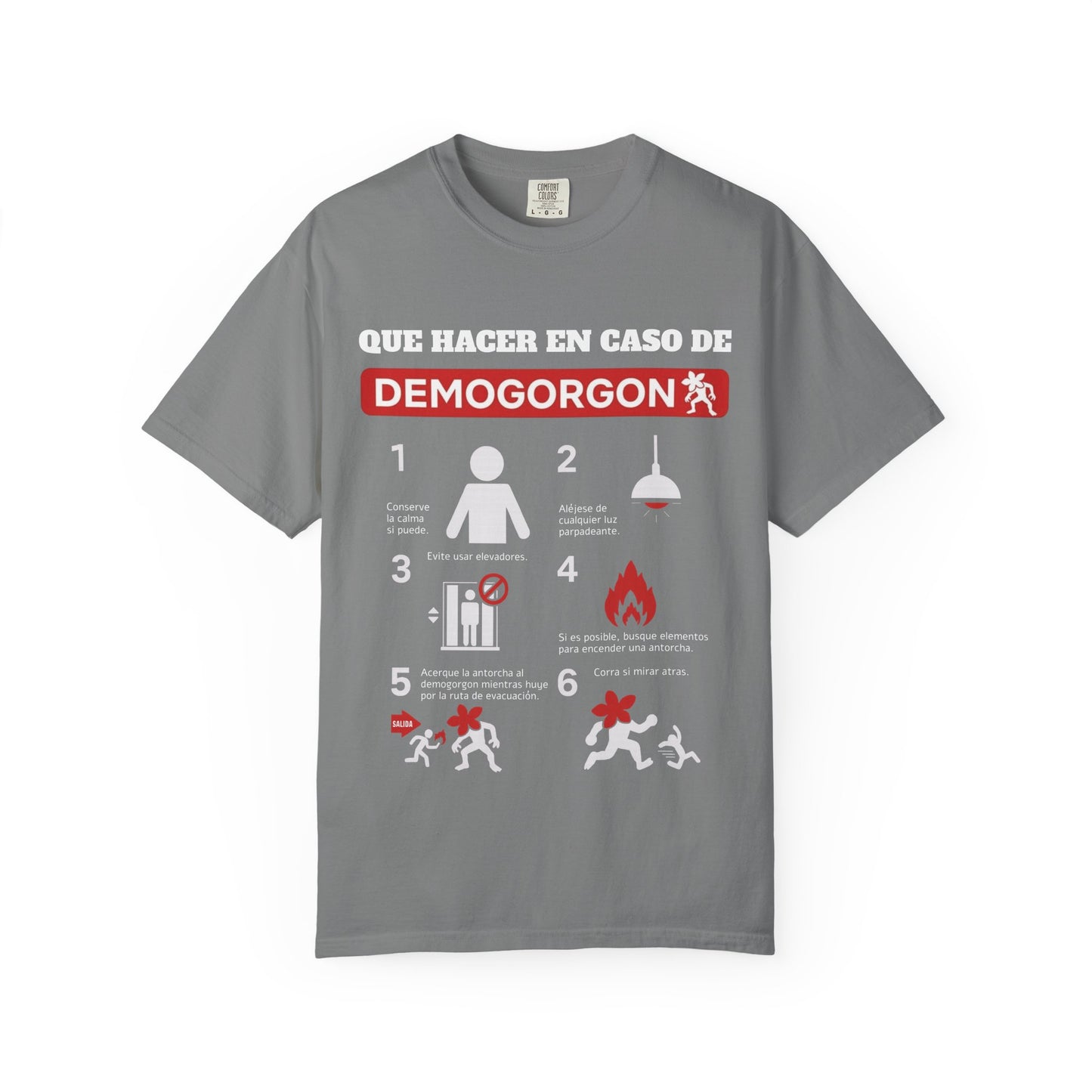 Demogorgon Emergency Guide T-Shirt