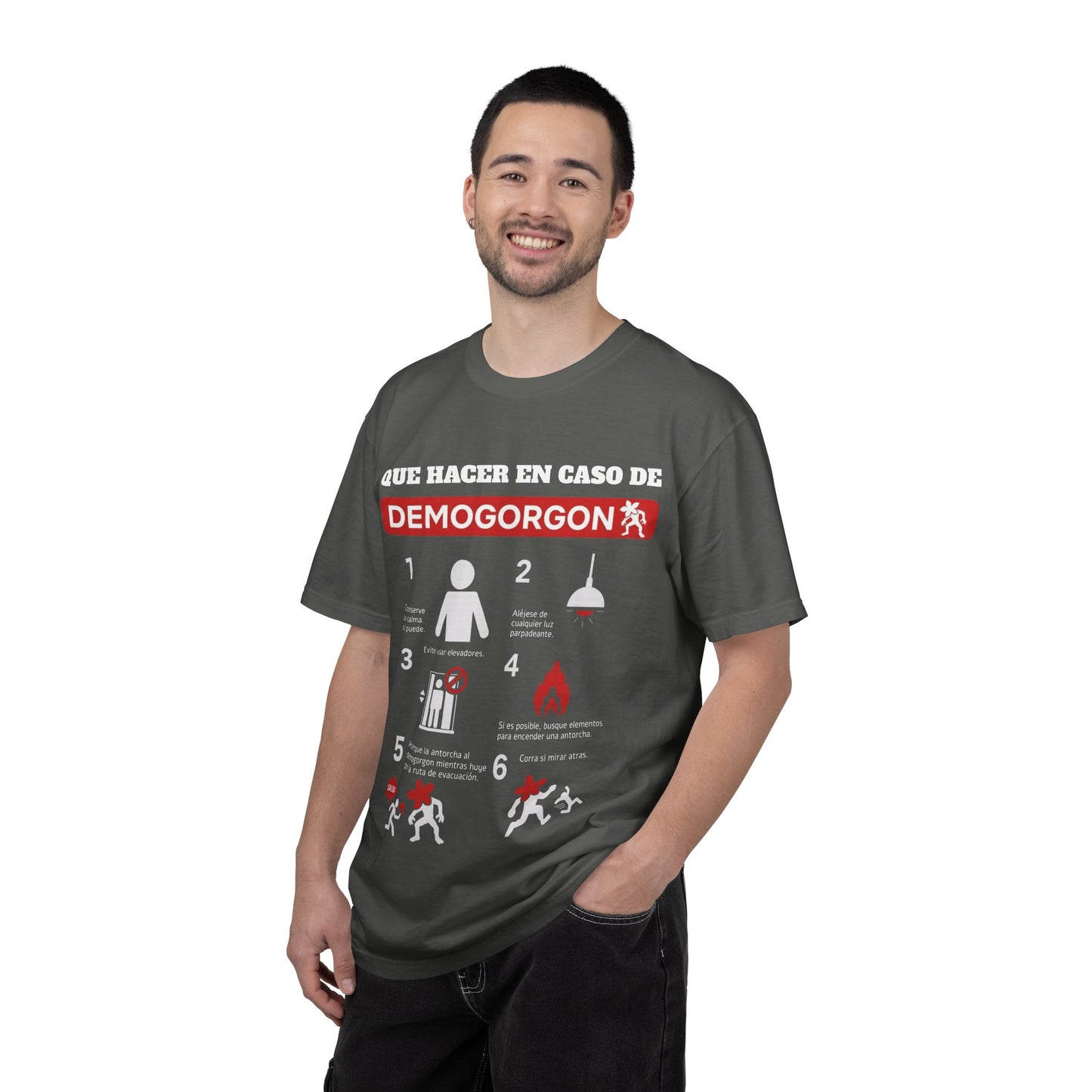 Demogorgon Emergency Guide T-Shirt