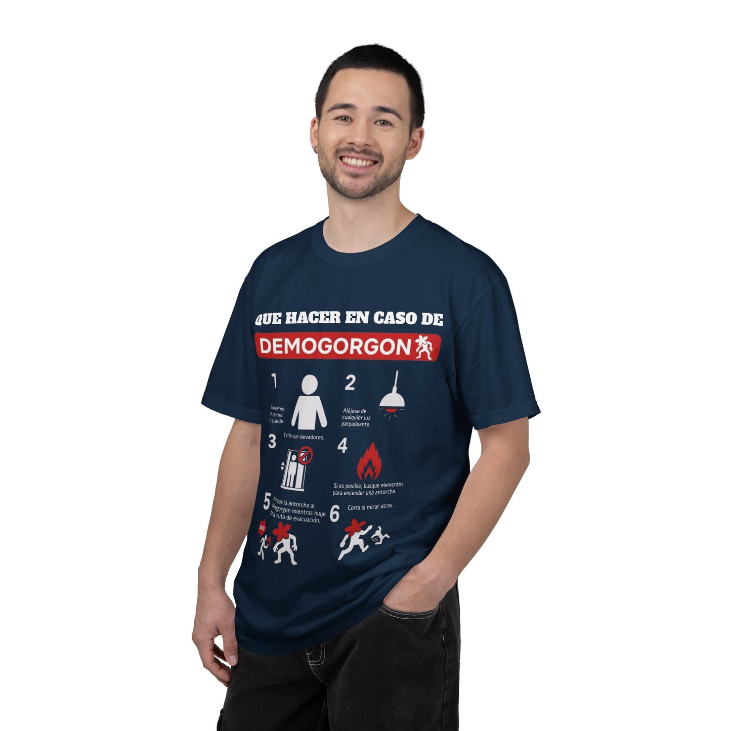 Demogorgon Emergency Guide T-Shirt