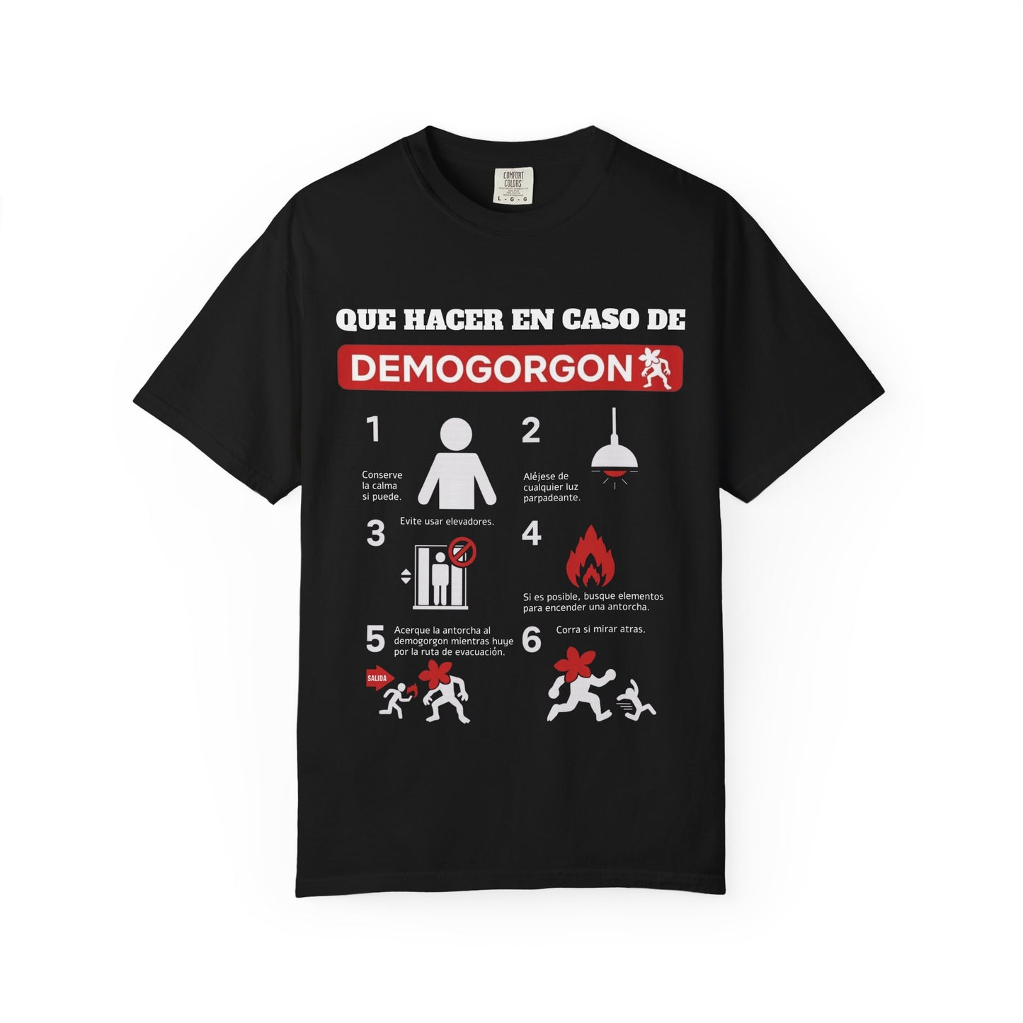 Demogorgon Emergency Guide T-Shirt