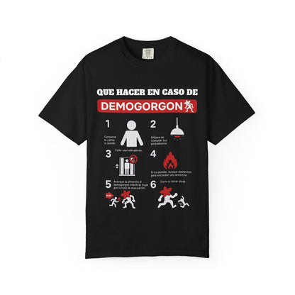 Demogorgon Emergency Guide T-Shirt