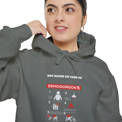 Demogorgon Field Guide Hoodie — Stranger Things
