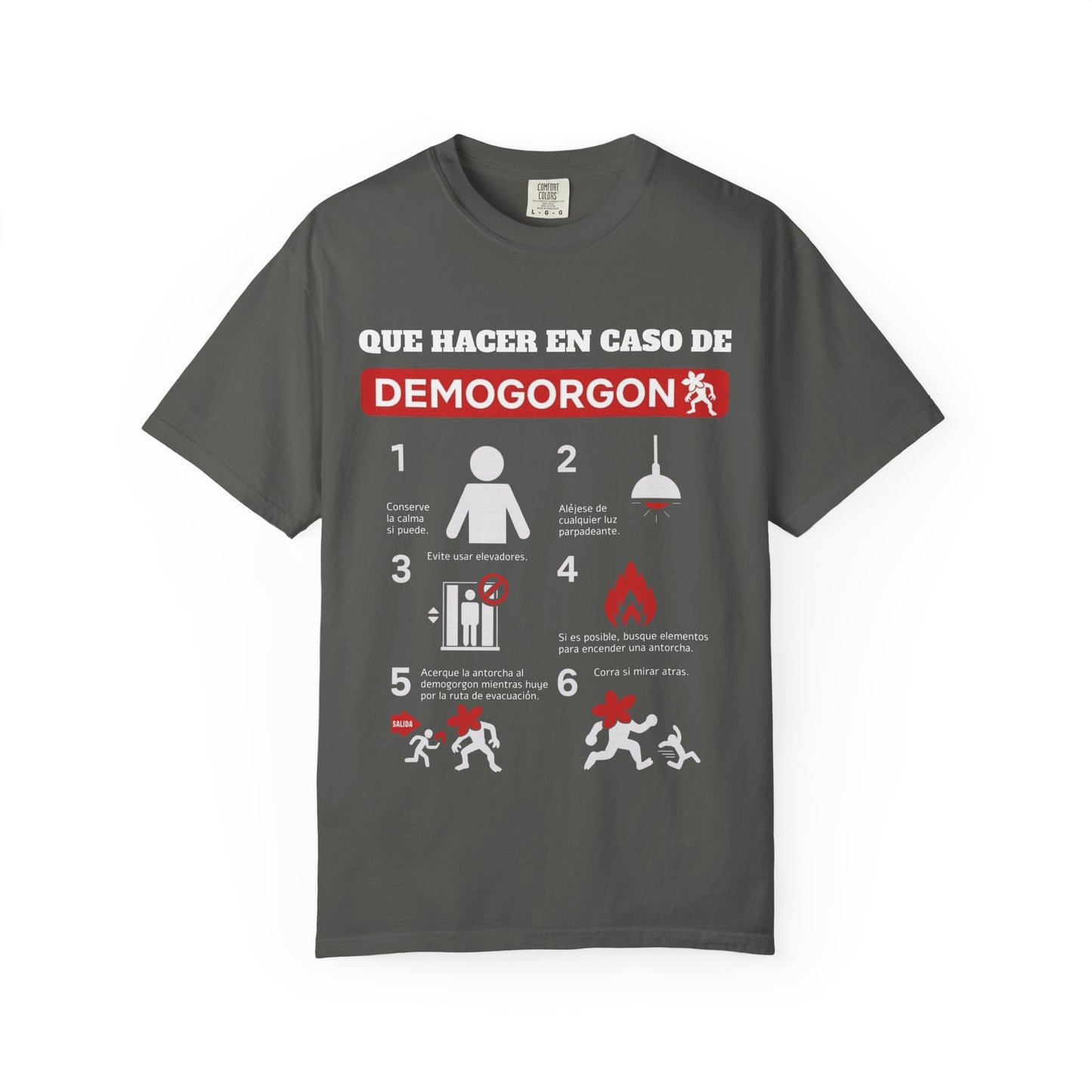 Demogorgon Emergency Guide T-Shirt