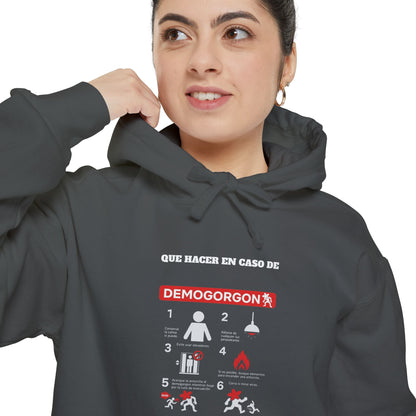 Demogorgon Field Guide Hoodie — Stranger Things