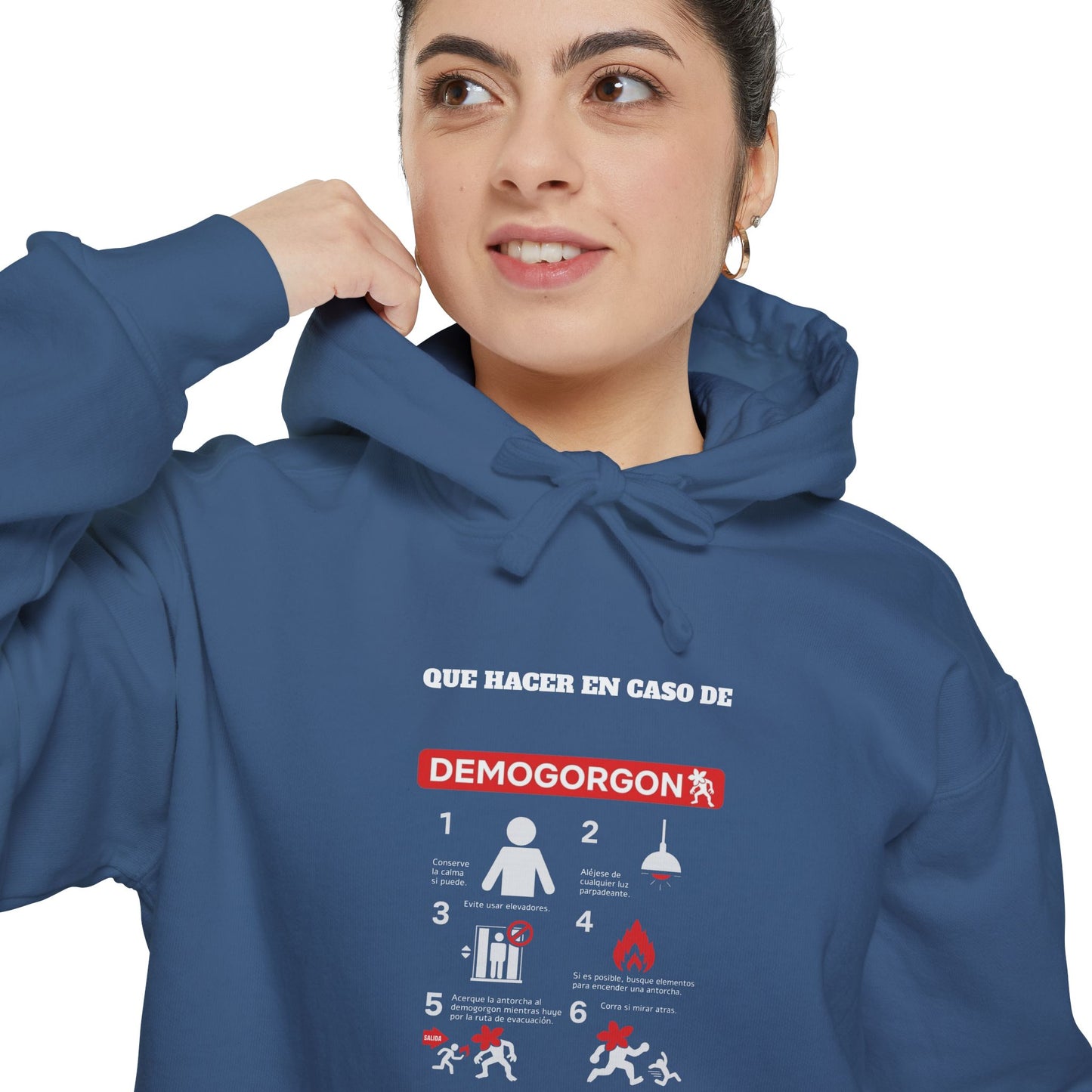 Demogorgon Field Guide Hoodie — Stranger Things