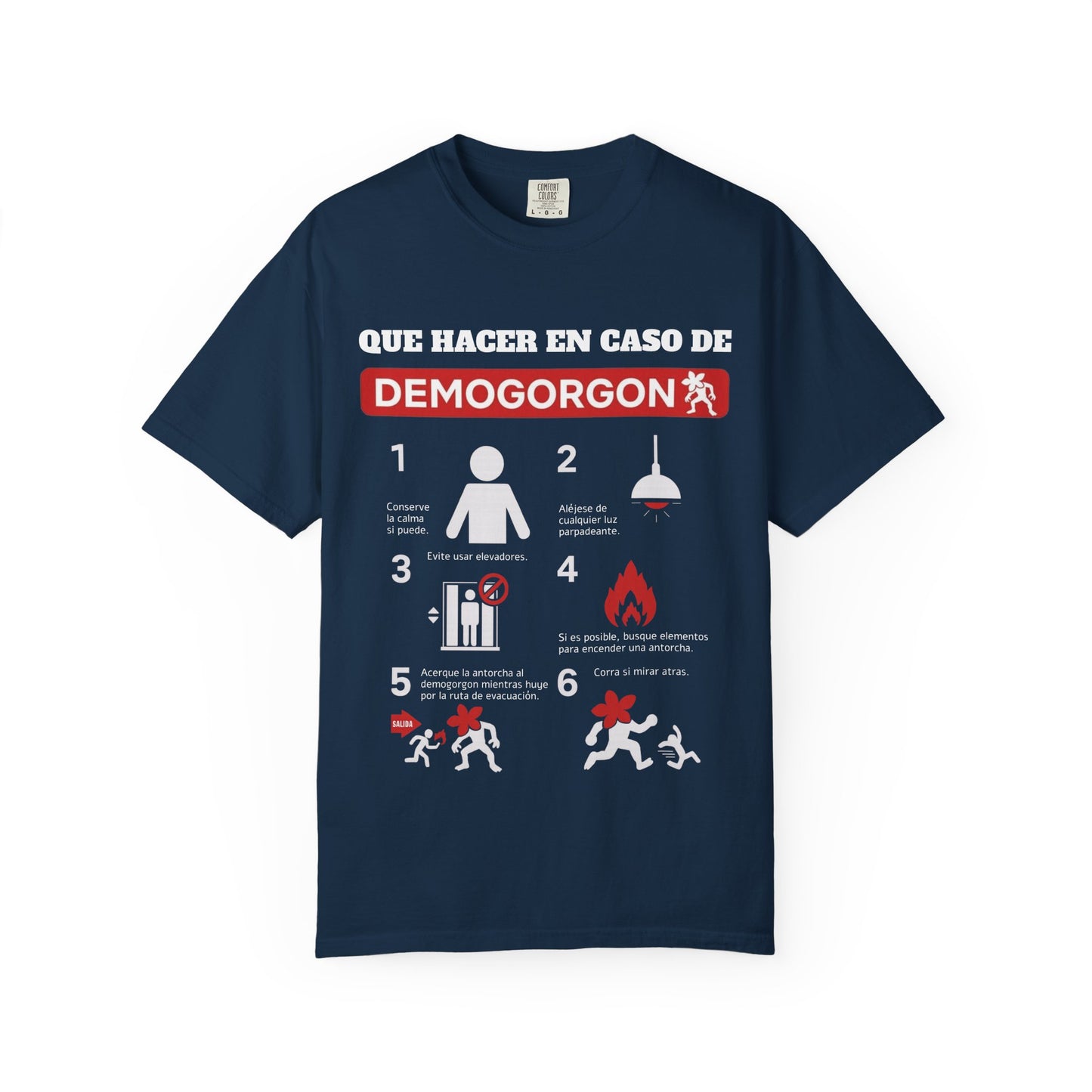 Demogorgon Emergency Guide T-Shirt