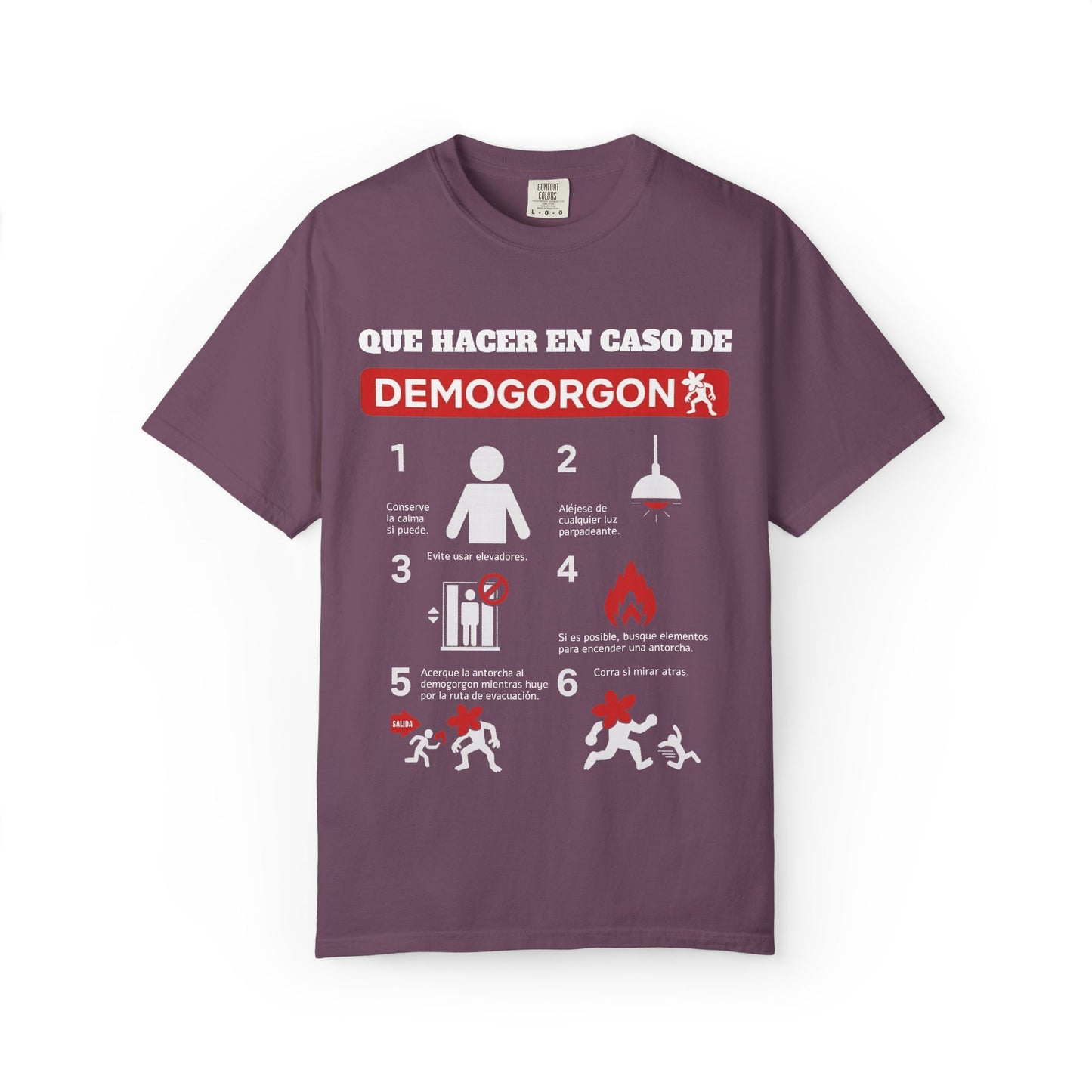 Demogorgon Emergency Guide T-Shirt