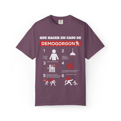 Demogorgon Emergency Guide T-Shirt