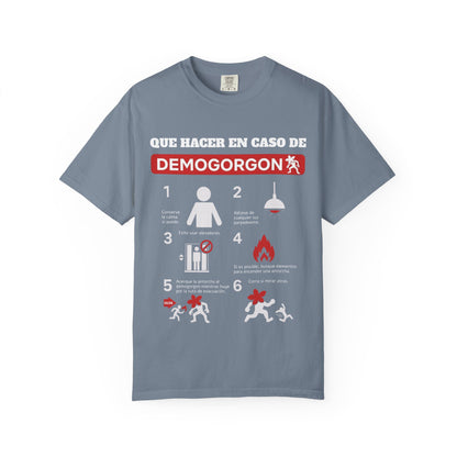 Demogorgon Emergency Guide T-Shirt
